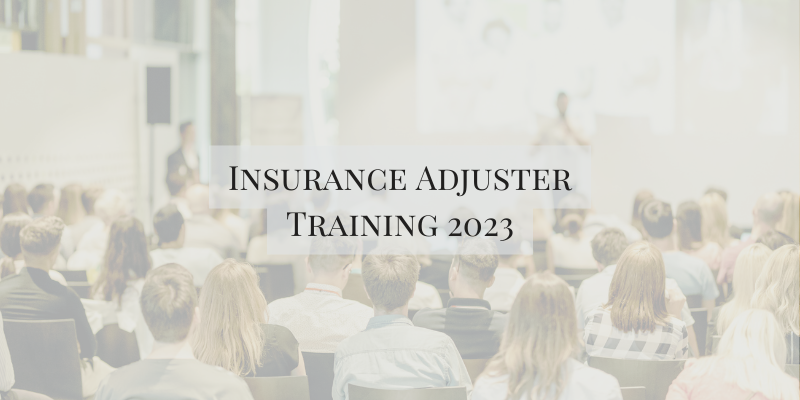 Insurance Adjuster Training 2023 Claims Adjusters 411   Insurance Adjuster Training 2023 2 